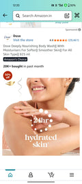 Dove Body wash